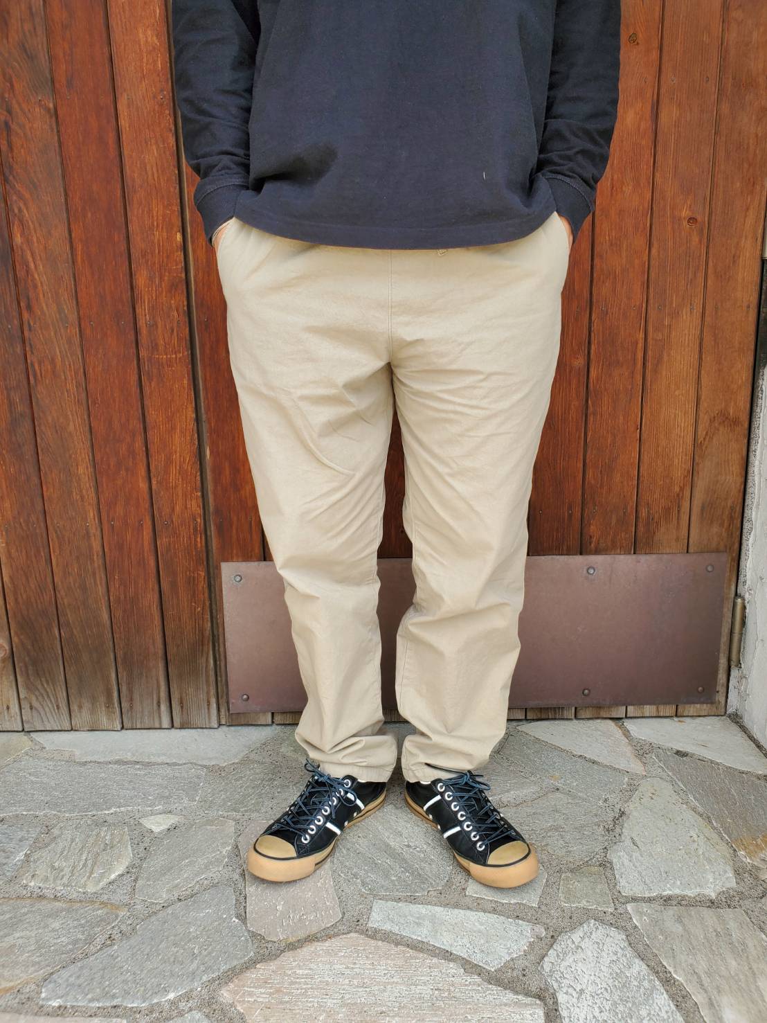 WAX Washed cotton easy pants[ gré｜青森市東大野のセレクトショップ ]