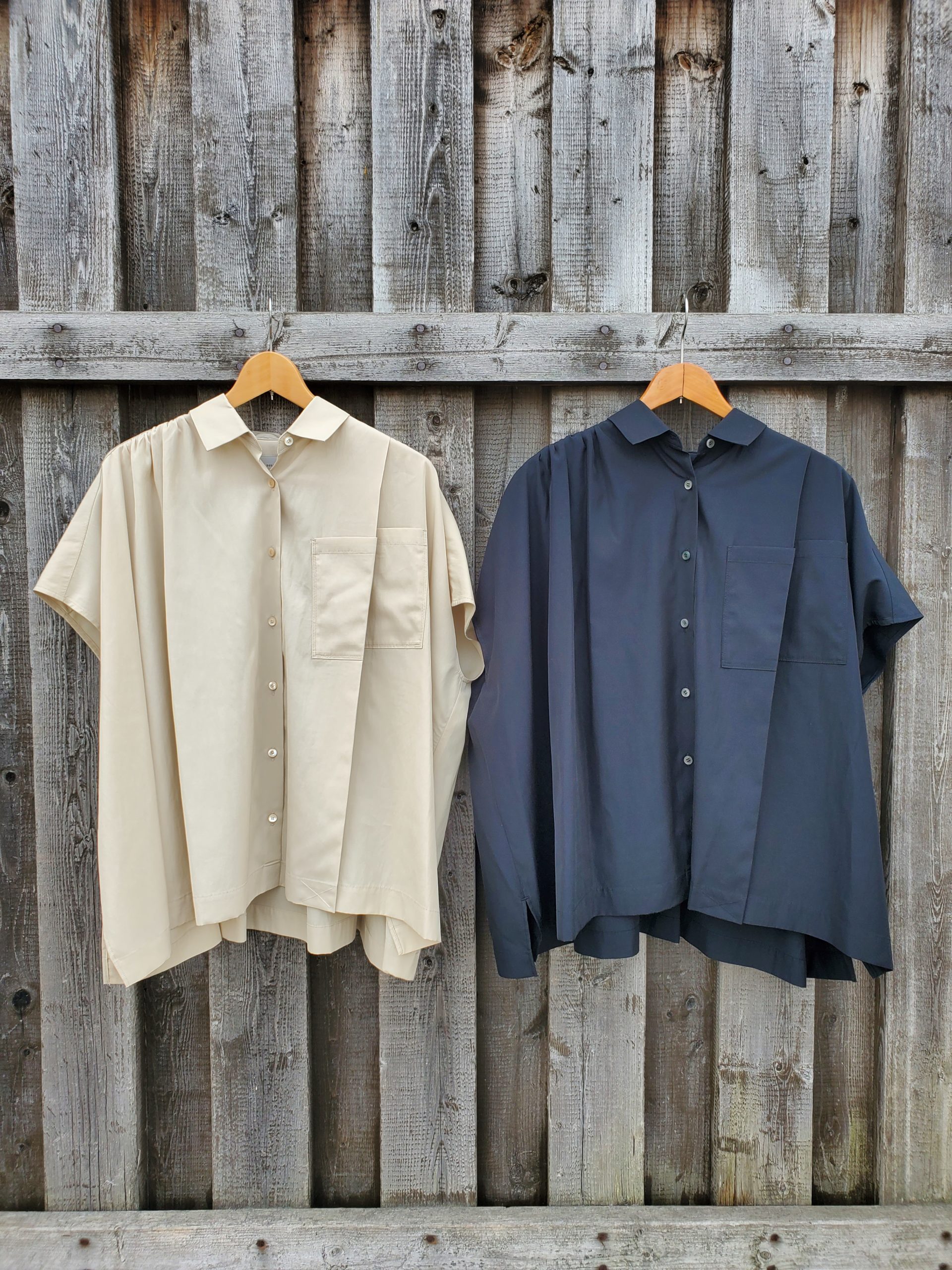 アシンメトリーシャツ［ gré｜青森市東大野のセレクトショップ ］