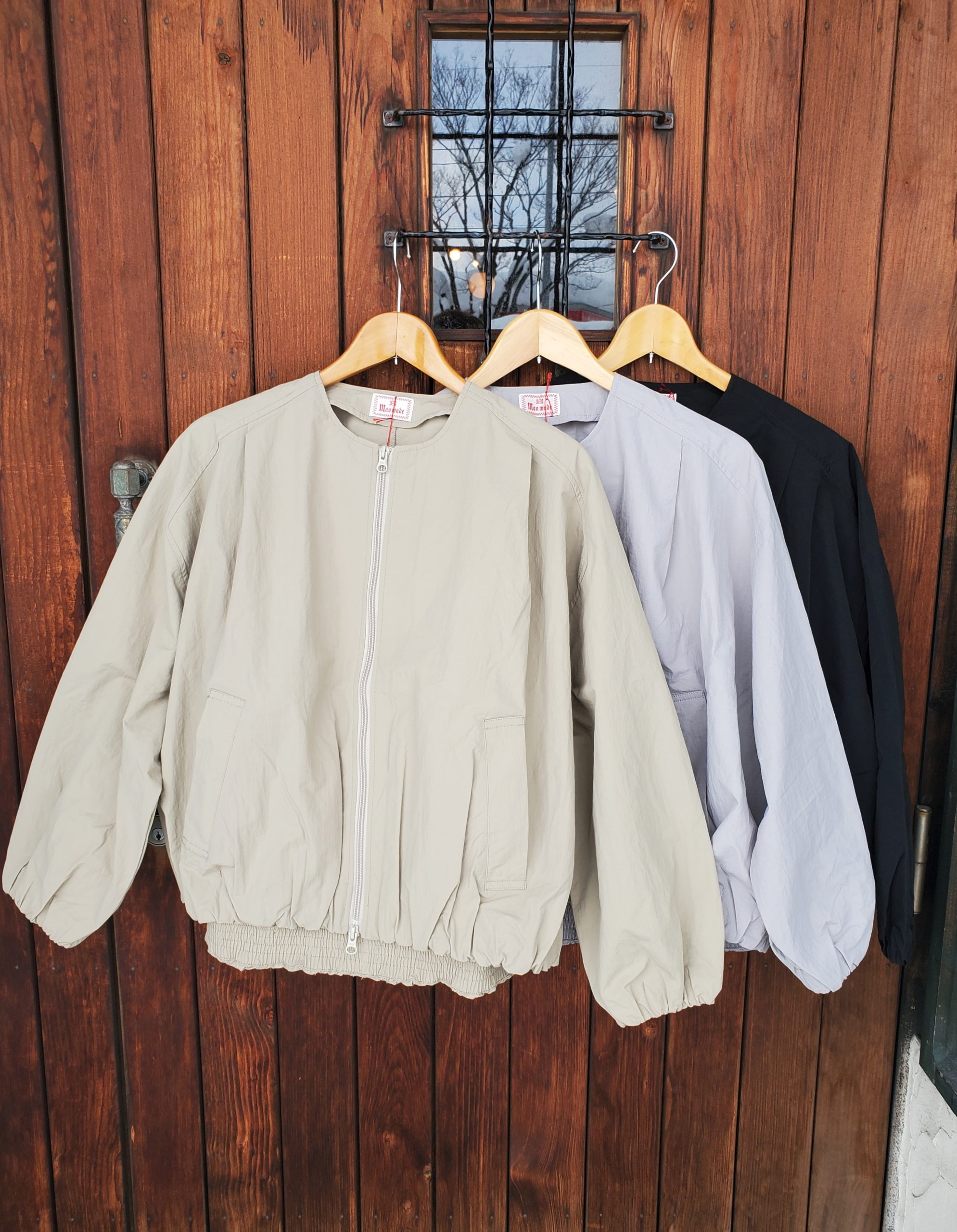 バルーンシルエットZIP UP ジャケット［ gré｜青森市東大野のセレクト