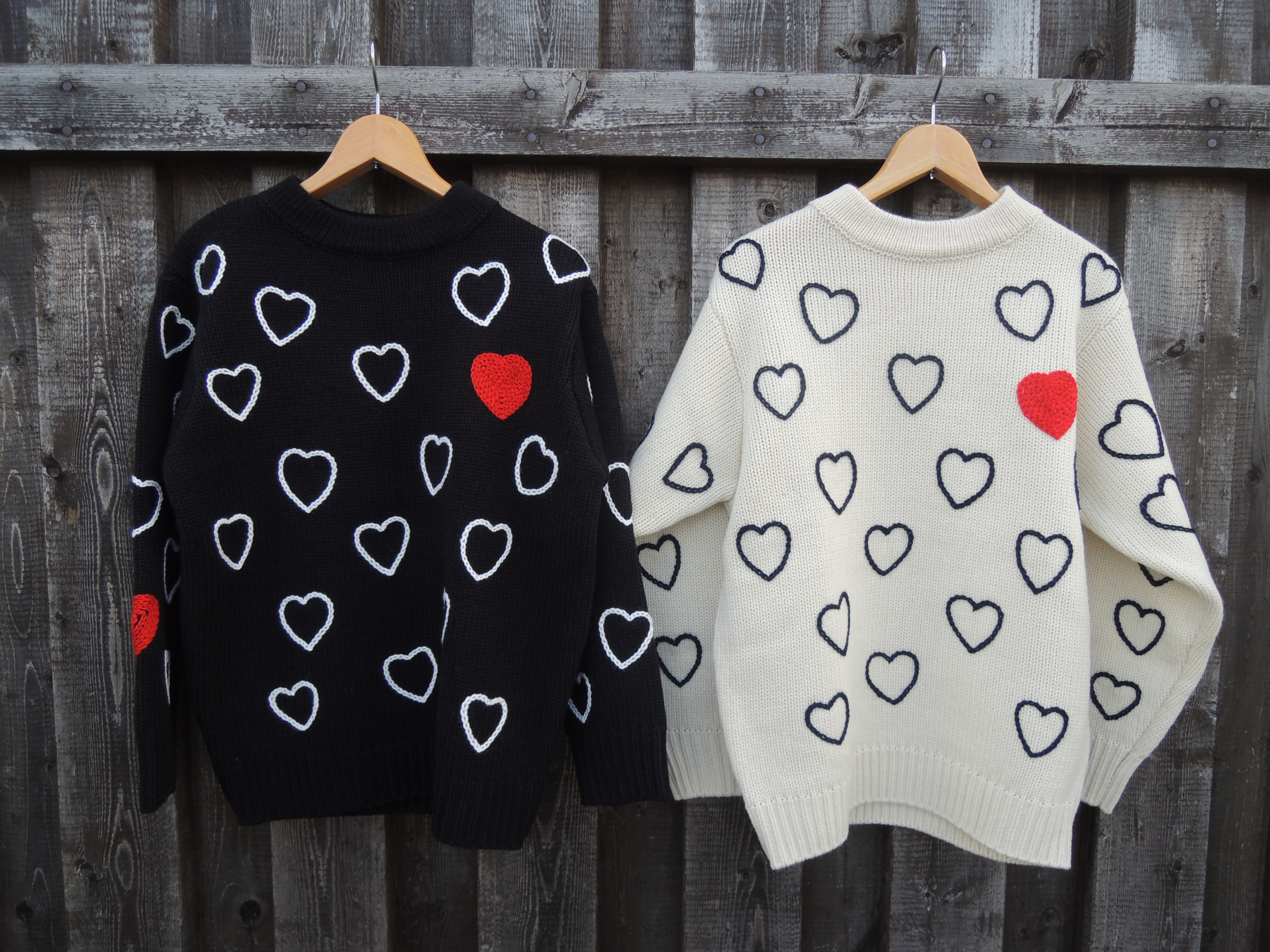 ChahChah HEARTFULL HAND EMBROIDERY KNIT［ gré｜青森市東大野の 
